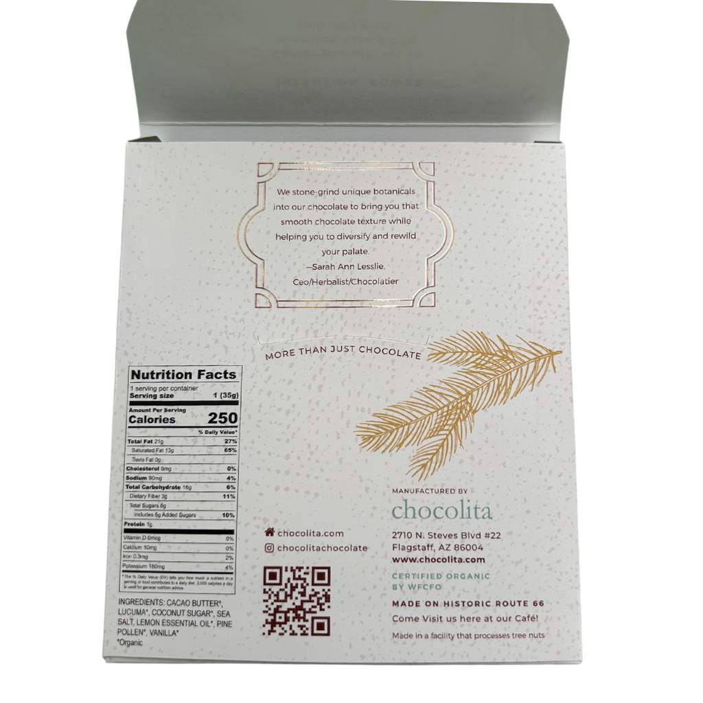 POWER- Pine Pollen & Lemon – chocolita.com