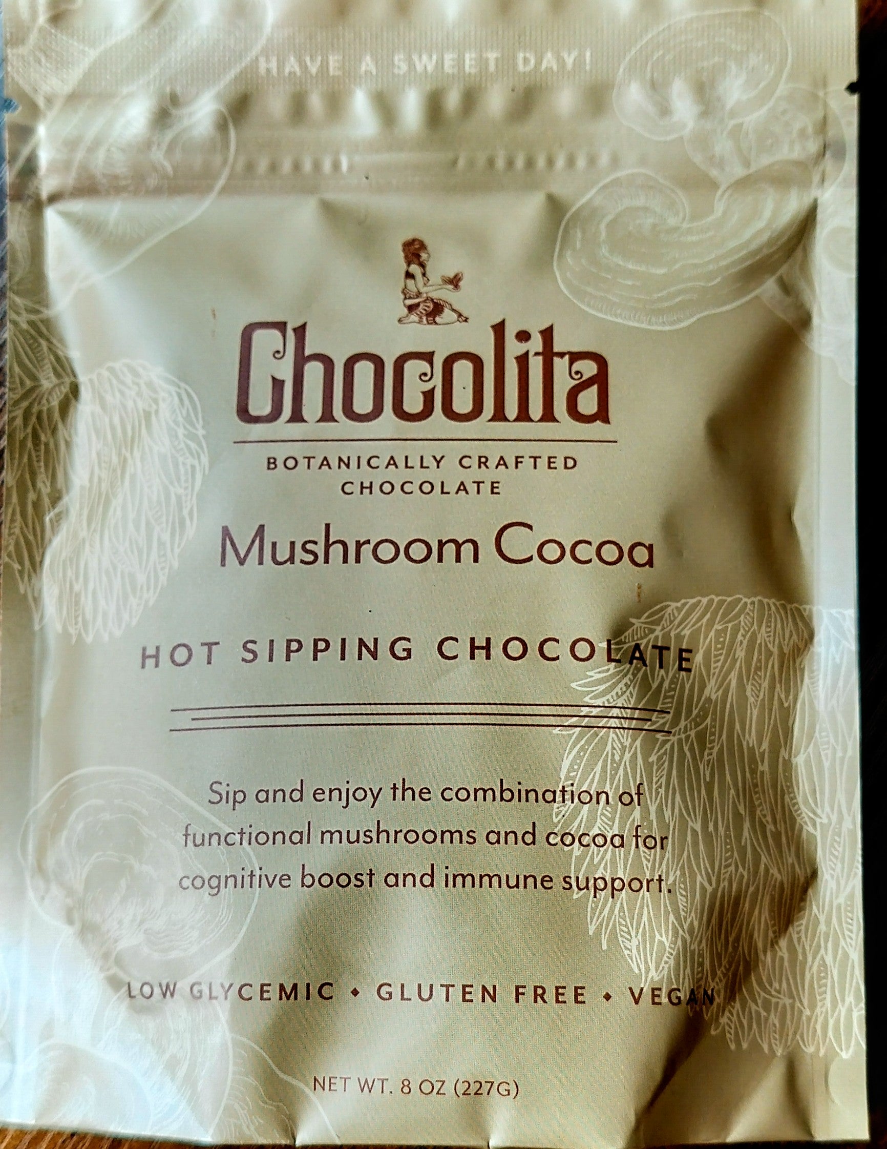 @ココロ　　COMOLI + CIOTA Mushroom Cocoa Sipping Chocolate – chocolita.com