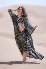 Alkimiya Zsa Zsa Robe Obsidian