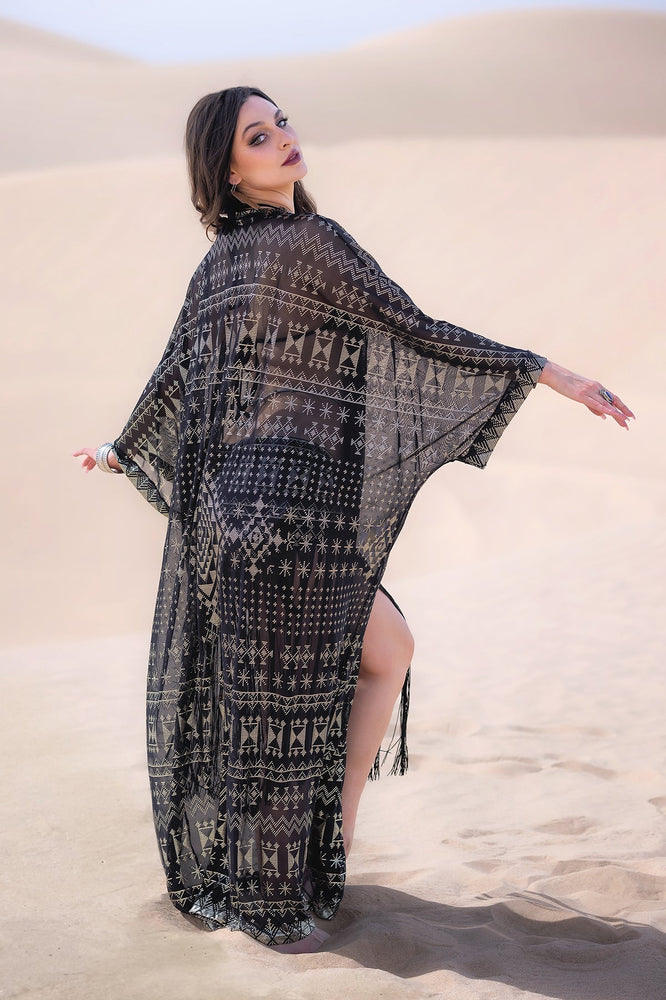 Alkimiya Zsa Zsa Robe Obsidian