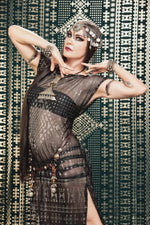 Alkimiya Nadia Dress Obsidian