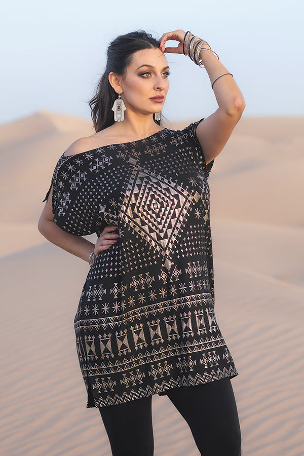 Alkimiya Jade Tunic Obsidian