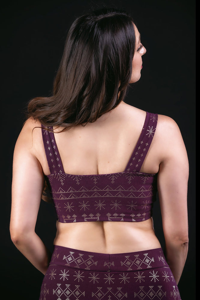Alkimiya Neisha Bra Aubergine-Gold