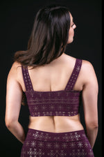 Alkimiya Neisha Bra Aubergine-Gold