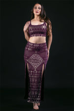 Alkimiya Neisha Bra Aubergine-Gold
