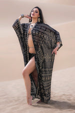 Alkimiya Zsa Zsa Robe Obsidian